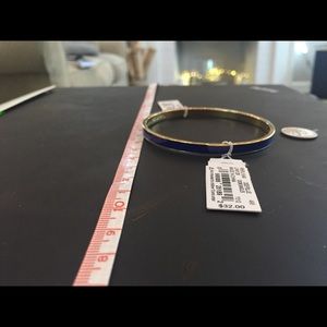 Kate spade gold and blue bracelet